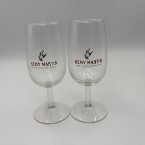 Set Of 2 Remy Martin Fine Champagne Cognac 4 oz. Stemmed Drinking Glass